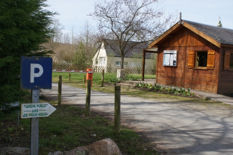 Entrée du camping