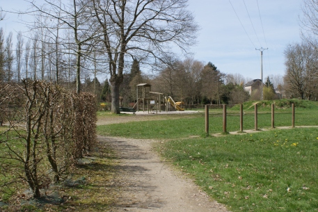 Aire de jeux jardin public